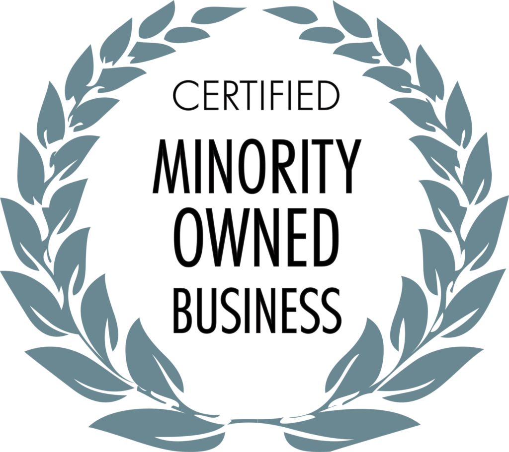 Certified Minority Owned Business Logo